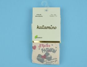 Розов  бамбуков чорапогащник   "Katamino"