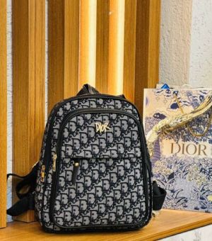 ✅️ Дамска кожено/текстилна раница